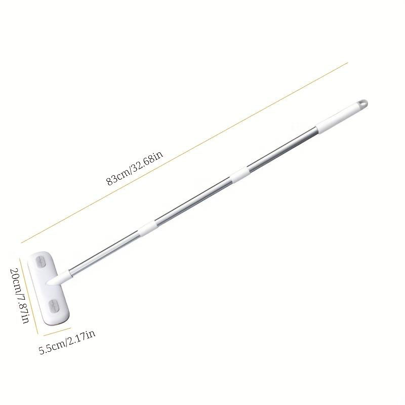 CLEAN WORLD Hot Selling Reusable Stainless Steel Carpet Hair Removal Brush Household Telescopic Eco-Friendly Cleaning Tools