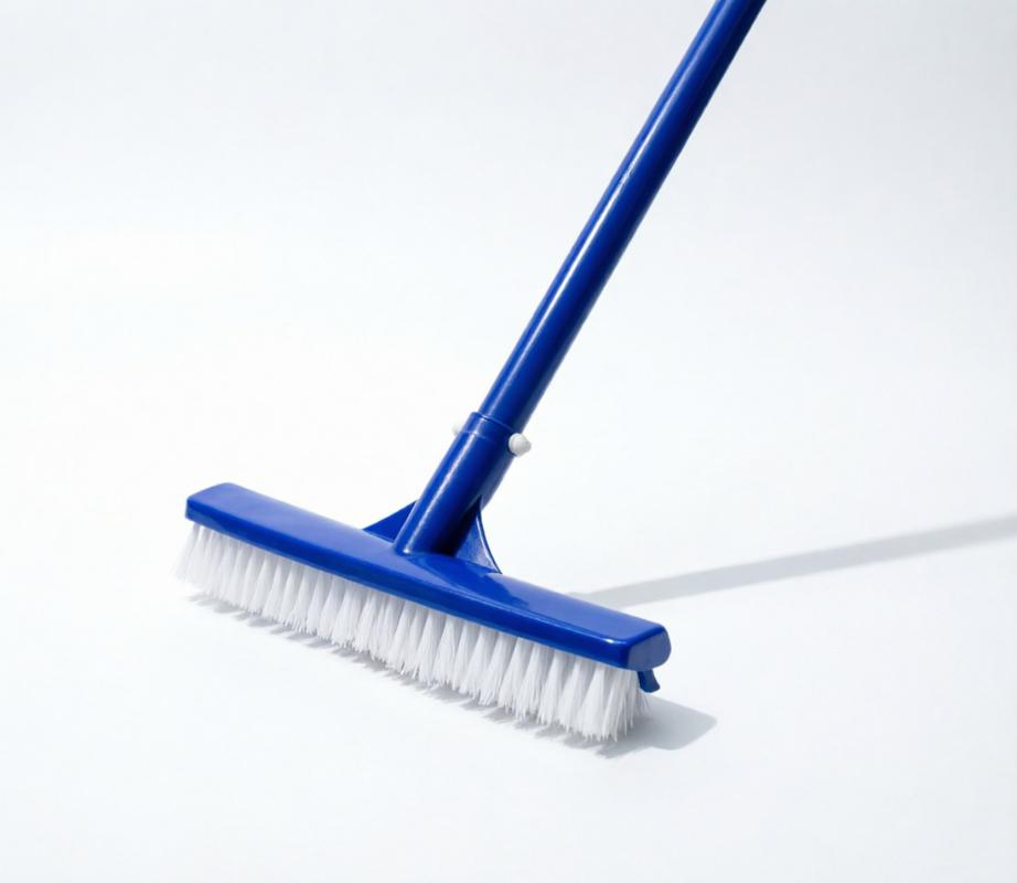 CLEAN WORLD Plastic Swimming Pool Cleaning Brush Multi-Use Cleaner Pool Brush Head for Pool Walls, Tiles & Floors