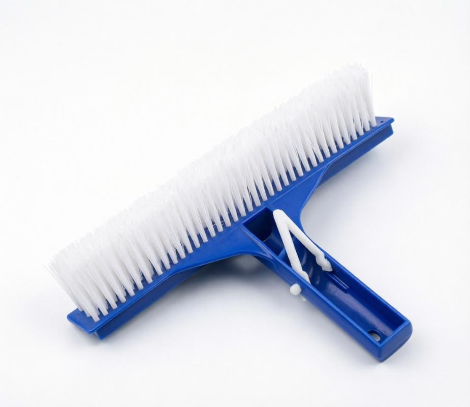 CLEAN WORLD Plastic Swimming Pool Cleaning Brush Multi-Use Cleaner Pool Brush Head for Pool Walls, Tiles & Floors