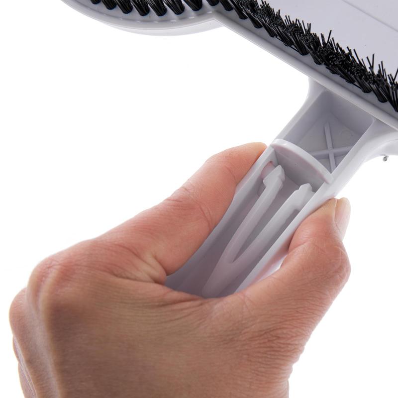 CLEAN WORLD Swimming Pool Vacuum Cleaner Cleaning Tool Suction Head Fountain Brush with Nylon Bristles & Swivel Hose Connector