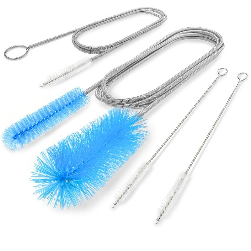 CLEAN WORLD Hot Selling Flexible Drain Cleaning Brush with 66 Inch Long Double Ended Hose Pipe and 58 Inch Tube