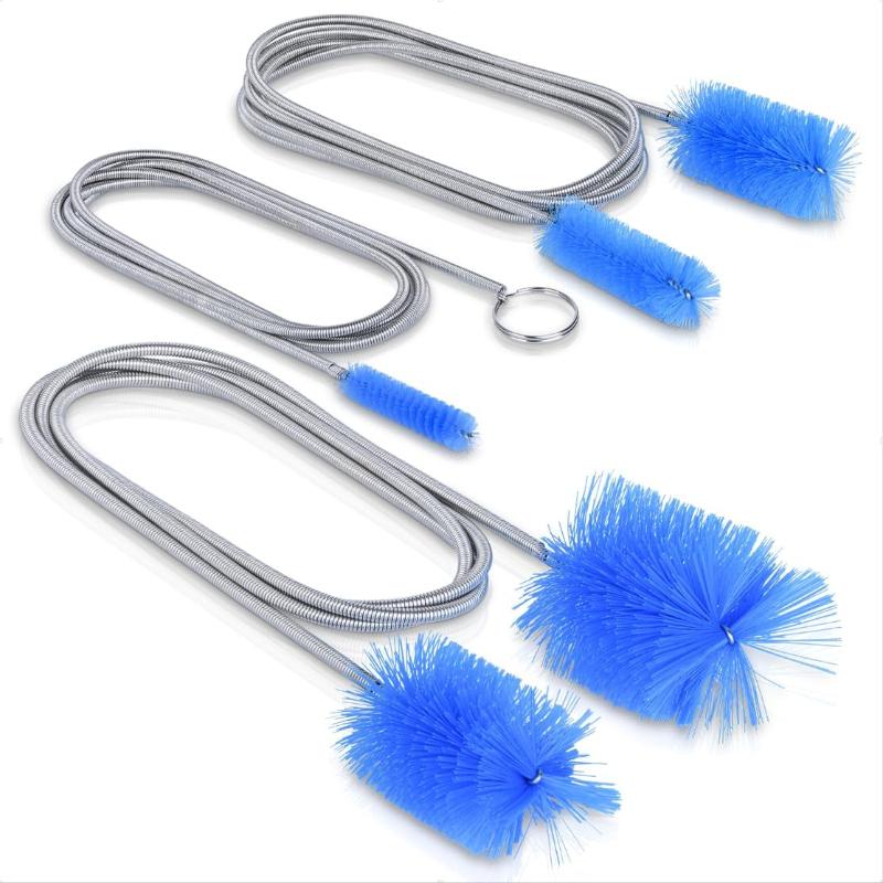 CLEAN WORLD Hot Selling Flexible Drain Cleaning Brush with 66 Inch Long Double Ended Hose Pipe and 58 Inch Tube