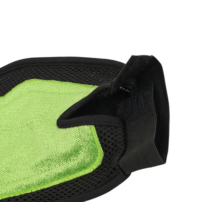 CLEAN WORLD Customized Gentle Deshedding Bathing and Massaging Dog Cat Pet Grooming Hair Remover Gloves