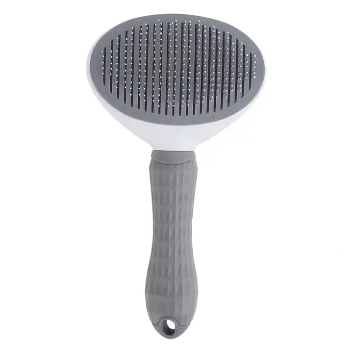 CLEAN WORLD Pet Slicker Brush Dog Cat Grooming Shedding Brush Stainless Steel Massaging Tool Cleaning Comb