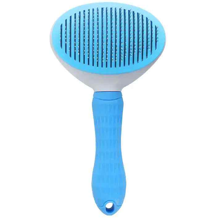 CLEAN WORLD Pet Slicker Brush Dog Cat Grooming Shedding Brush Stainless Steel Massaging Tool Cleaning Comb
