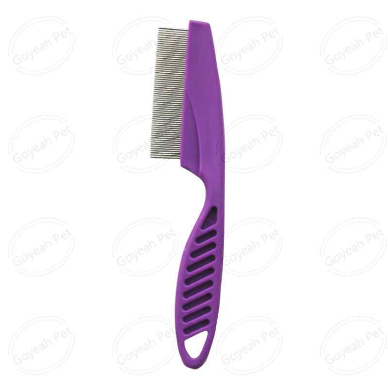 CLEAN WORLD Stainless Steel Pet Lice Comb Tear Stain Removal Tick Flea Removal Grooming Tool for Dogs Cats