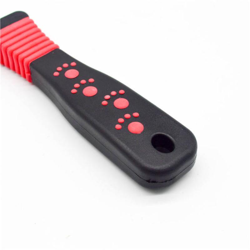 CLEAN WORLD Single Side Comb Pet Trimmer Stainless Steel and Plastic Safe Grooming Comb for Dogs and Cats for Easy Cleaning