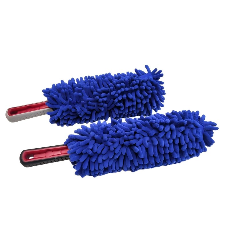 CLEAN WORLD Car detailing brush, Professional Car Duster Interior – Car Accessories for Women and Men (Lint & Scratch Free)