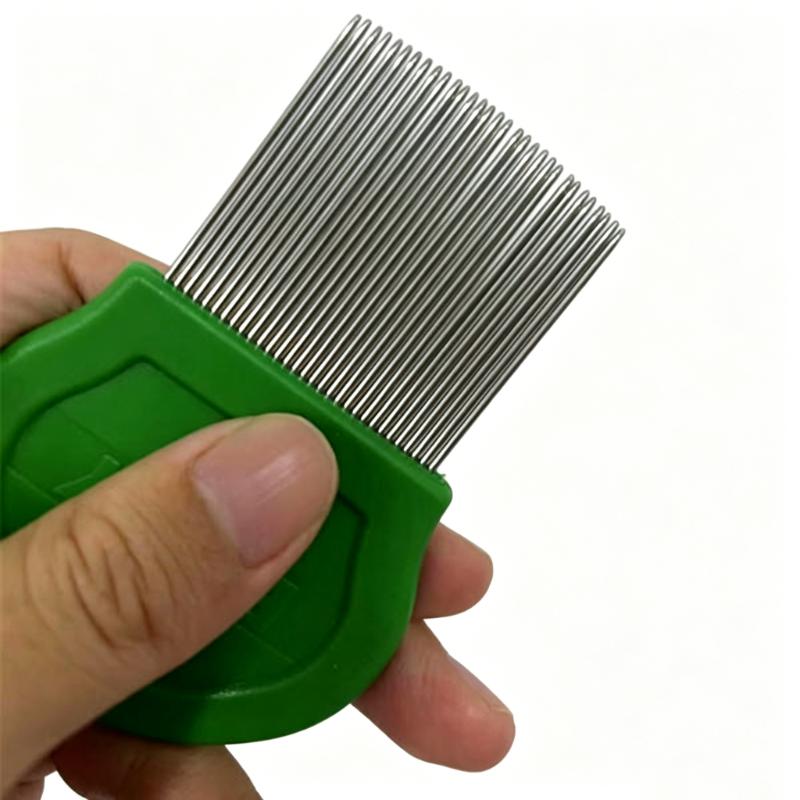 CLEAN WORLD Hot Sale Nit Removal Combs Anti Nit Terminator Lice Comb Hair Brush for Pets