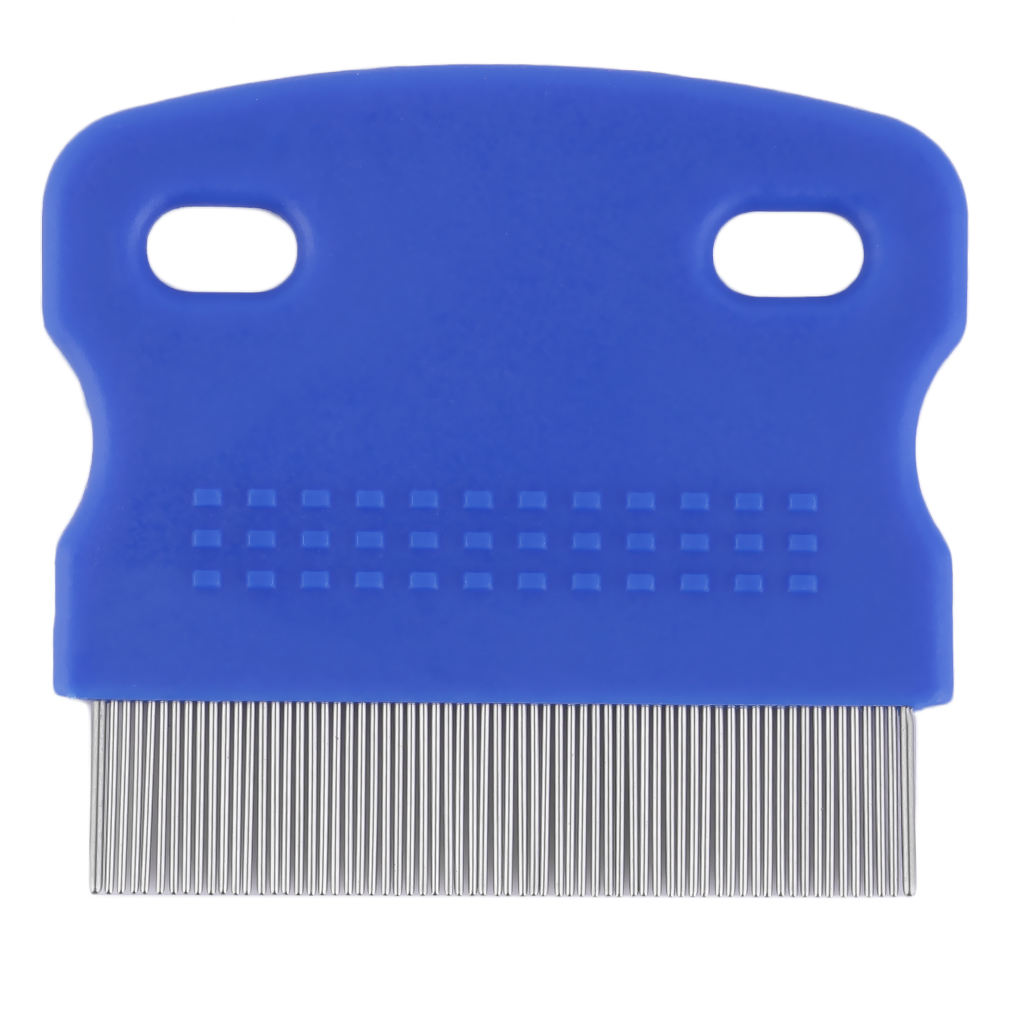 CLEAN WORLD Dog Flea Comb Steel Brush Hair Comb Dog Grooming Trimmer Cute Pet Cat Dog Comb Detangler Brush