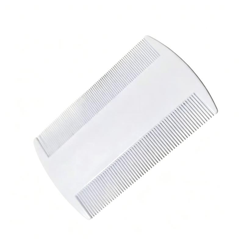 CLEAN WORLD Pet Double-sided Plastic Pet Comb for Cats-Removes Lice Stocked Dandruff Removal Hair Combs