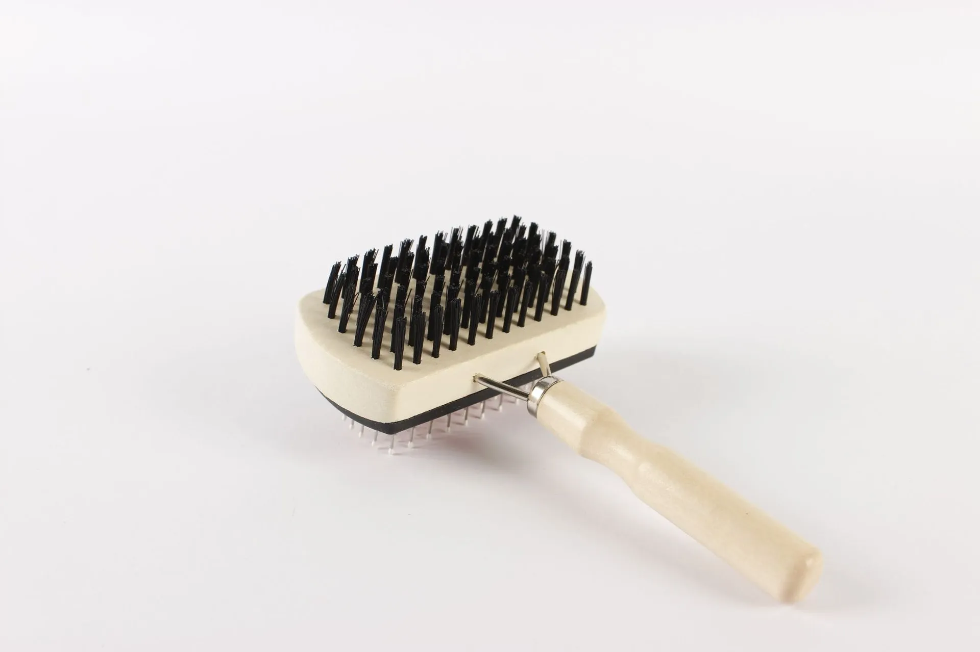 CLEAN WORLD Double Sided Pet Comb Anti Static Massage Detangling Brush for Teddy Golden Retriever Cat Dog Grooming
