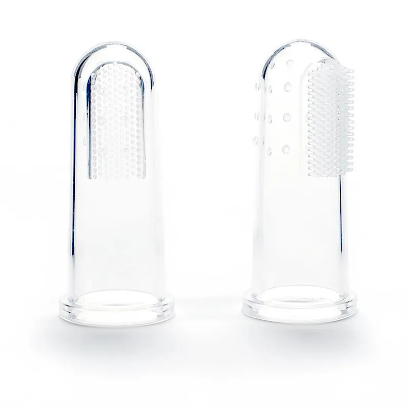 CLEAN WORLD Pet Finger Toothbrush Soft Cleaning Brush For Cat Small Dog Oral Care