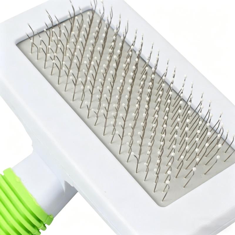 CLEAN WORLD Hot Selling Plastic Security Dog Cleaning Kit Two-color Fashion Pet Grooming Brush Set