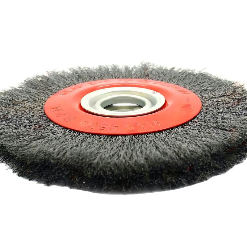 CLEAN WORLD Industrial Wire Brush Eco-Friendly Drill Wire Wheel Cup Brush Set Steel Wire Trimmer Head for Polishing and Rust Removal