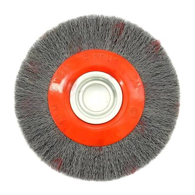 CLEAN WORLD Industrial Wire Brush Eco-Friendly Drill Wire Wheel Cup Brush Set Steel Wire Trimmer Head for Polishing and Rust Removal
