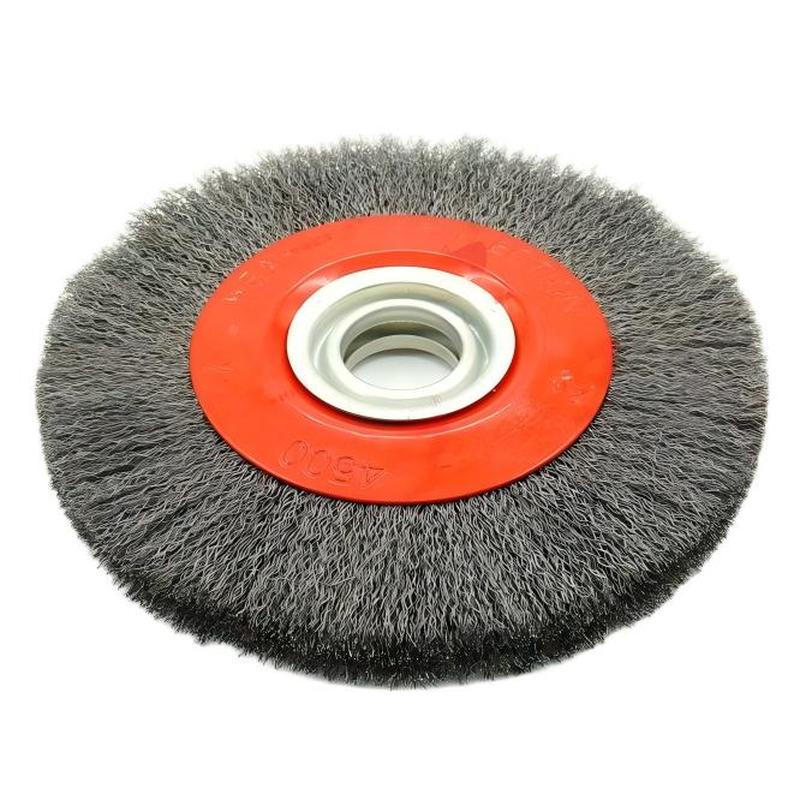 CLEAN WORLD Industrial Wire Brush Eco-Friendly Drill Wire Wheel Cup Brush Set Steel Wire Trimmer Head for Polishing and Rust Removal