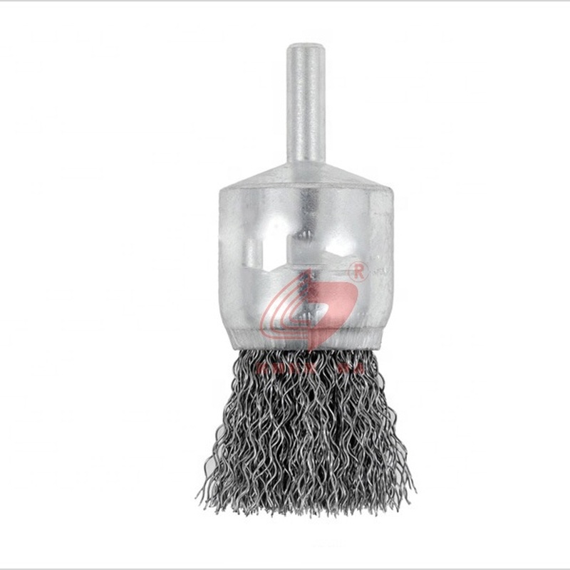 CLEAN WORLD Industrial Polishing Brush Deburring Polishing Cleaning Industrial Steel Wire End Brush Handheld Eco-Friendly