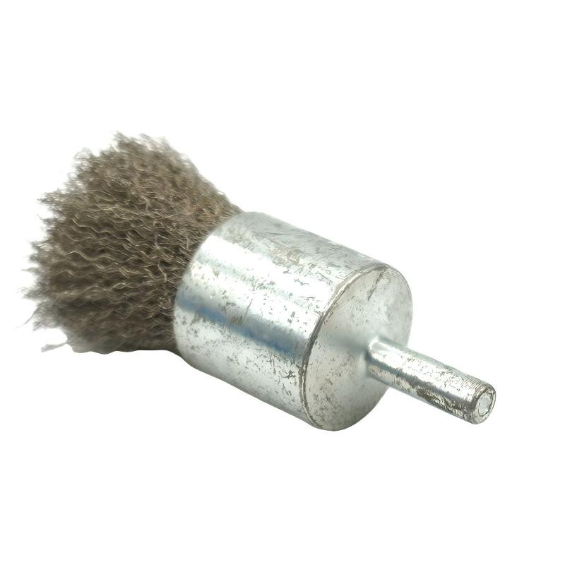 CLEAN WORLD Industrial Polishing Brush Deburring Polishing Cleaning Industrial Steel Wire End Brush Handheld Eco-Friendly