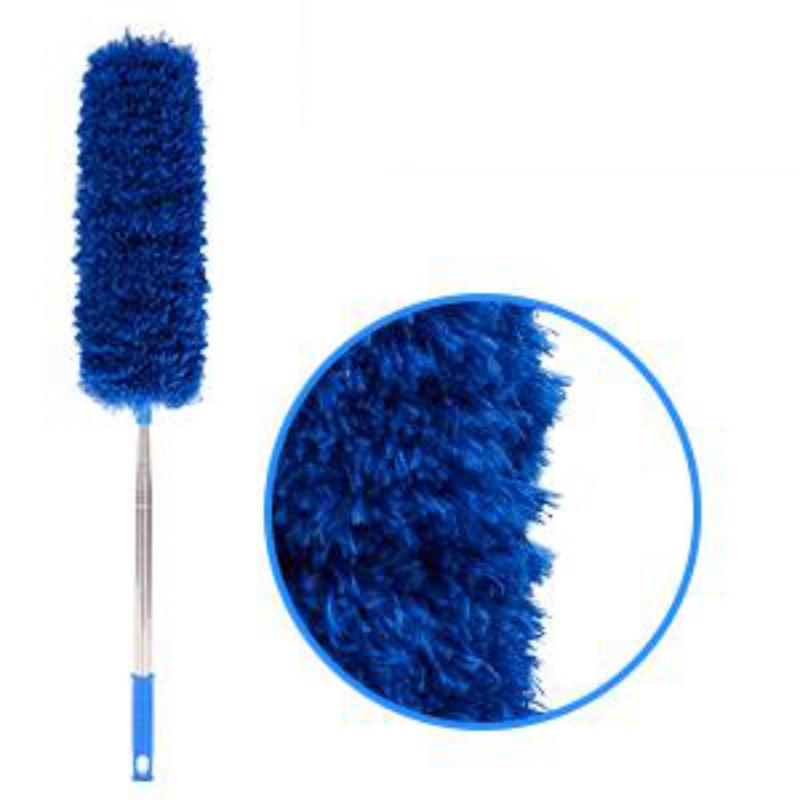 CLEAN WORLD Washable Cleaning Duster Kit Extendable Telescopic Handle Ceiling Fan Duster with Extension Pole