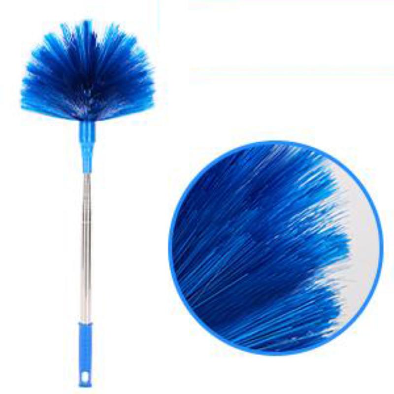 CLEAN WORLD Washable Cleaning Duster Kit Extendable Telescopic Handle Ceiling Fan Duster with Extension Pole