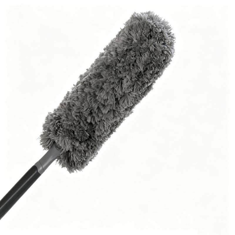 CLEAN WORLD Household Cleaning Washable Duster,Telescopic Pole Extendable Microfiber Feather Ceiling Rod Fan Dust duster