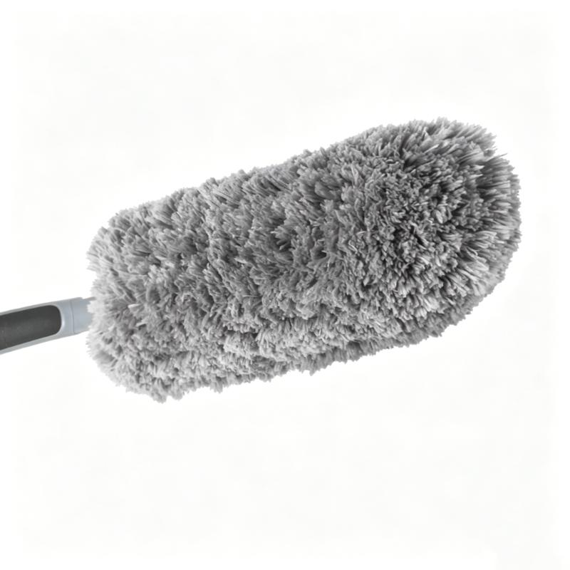 CLEAN WORLD Household Cleaning Washable Duster,Telescopic Pole Extendable Microfiber Feather Ceiling Rod Fan Dust duster