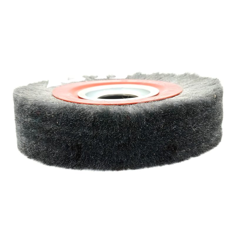 CLEAN WORLD Industrial Wire Brush Eco-Friendly Galvanized Steel Wire Handheld Brush Wheel and Cup Brush for Rust/Corrosion/Paint Removal