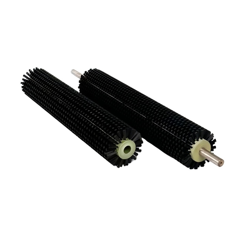 CLEAN WORLD Industrial Roller Brush Industrial Brush Roller Conveyor Belt Fruit and Vegetable Cleaning Brush