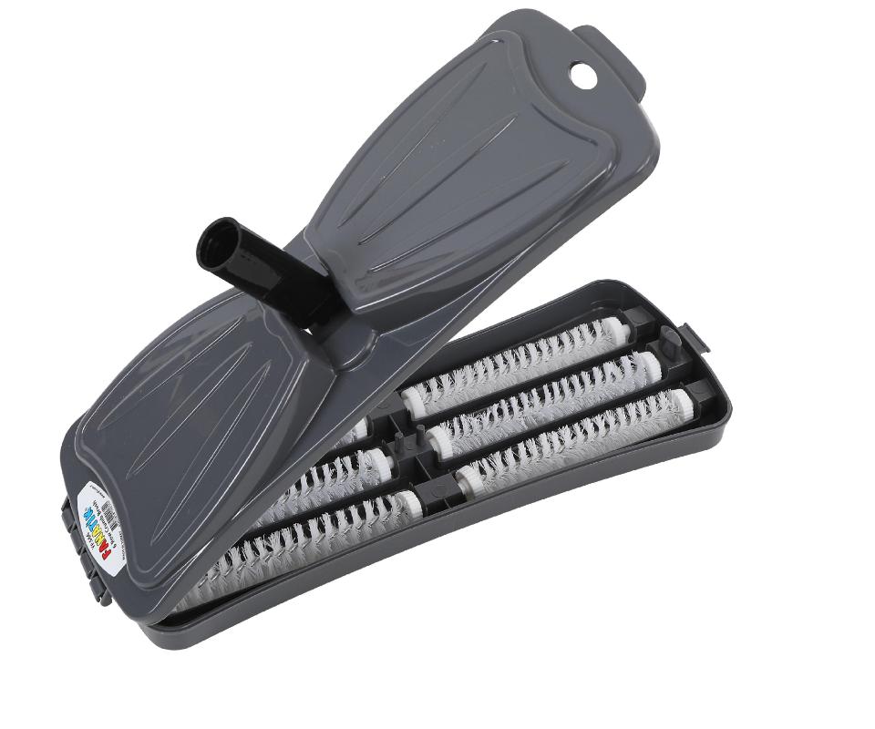 CLEAN WORLD Plastic Carpet Floor Crumb Brushes Floor Sweeper Cleaner Roller Tool for Home Cleaning with Long Handle