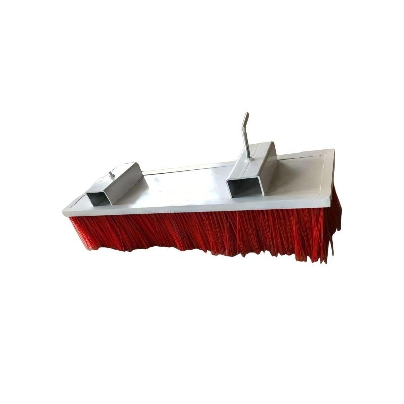 CLEAN WORLD Industrial Lath Strip Brush Factory Forklift Road Cleaning Sweeper Brush Attachment