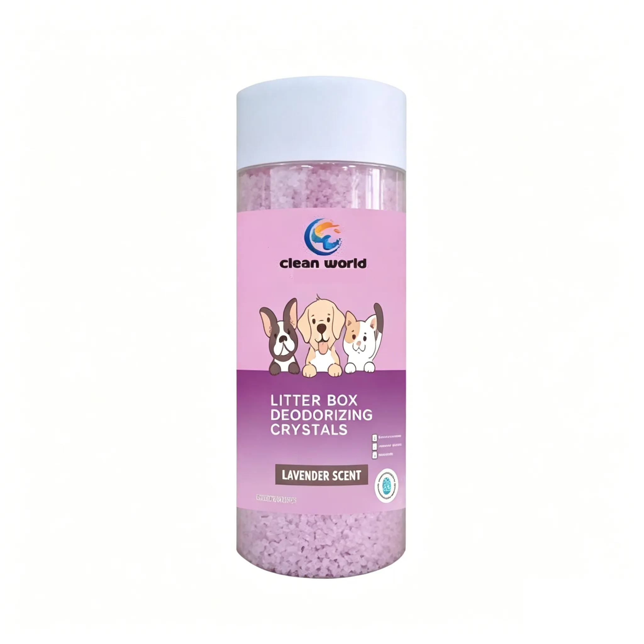 CLEAN WORLD Litter Box Deodorizing Crystals