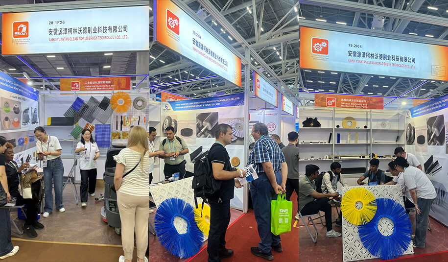 CLEAN WORLD Showcases Full Range of Brushes at Canton Fair 2025