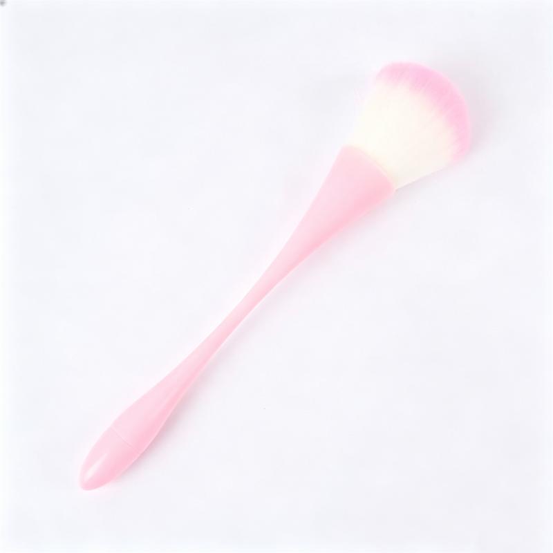 CLEAN WORLD Factory Wholesale Waist Shaped Makeup Brush, Single Trendy Blush Powder Brush, Portable Nail Art Dust Cleaning Brush