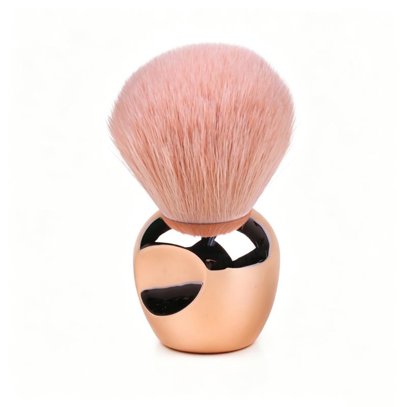 CLEAN WORLD Mini Portable Makeup Brush, Finger Storage Quick Touch-Up Brush, Nail Dust Remover, Foundation Blush Cosmetic Brush