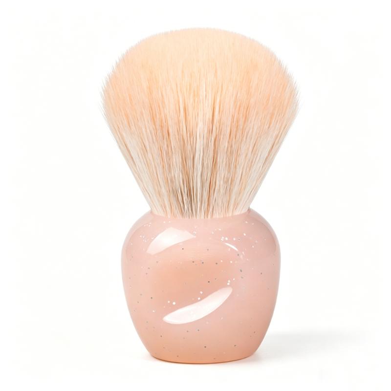 CLEAN WORLD Mini Portable Makeup Brush, Finger Storage Quick Touch-Up Brush, Nail Dust Remover, Foundation Blush Cosmetic Brush