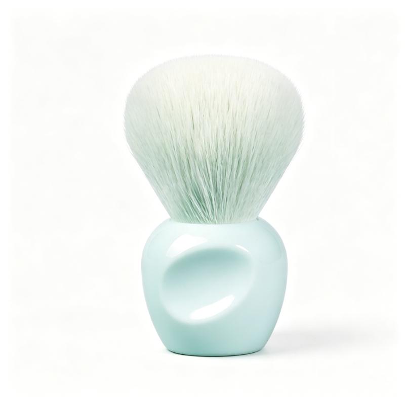 CLEAN WORLD Mini Portable Makeup Brush, Finger Storage Quick Touch-Up Brush, Nail Dust Remover, Foundation Blush Cosmetic Brush