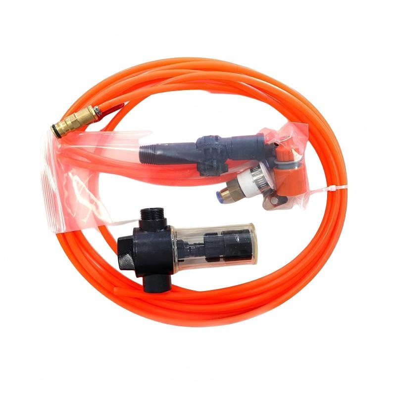 CLEAN WORLD Industrial Solar Panel Brush 4.6m Water Fed Pole Kit Adjustable Solar Panel Cleaner Tool Telescopic Pole Brush Window Cleaning Equipment