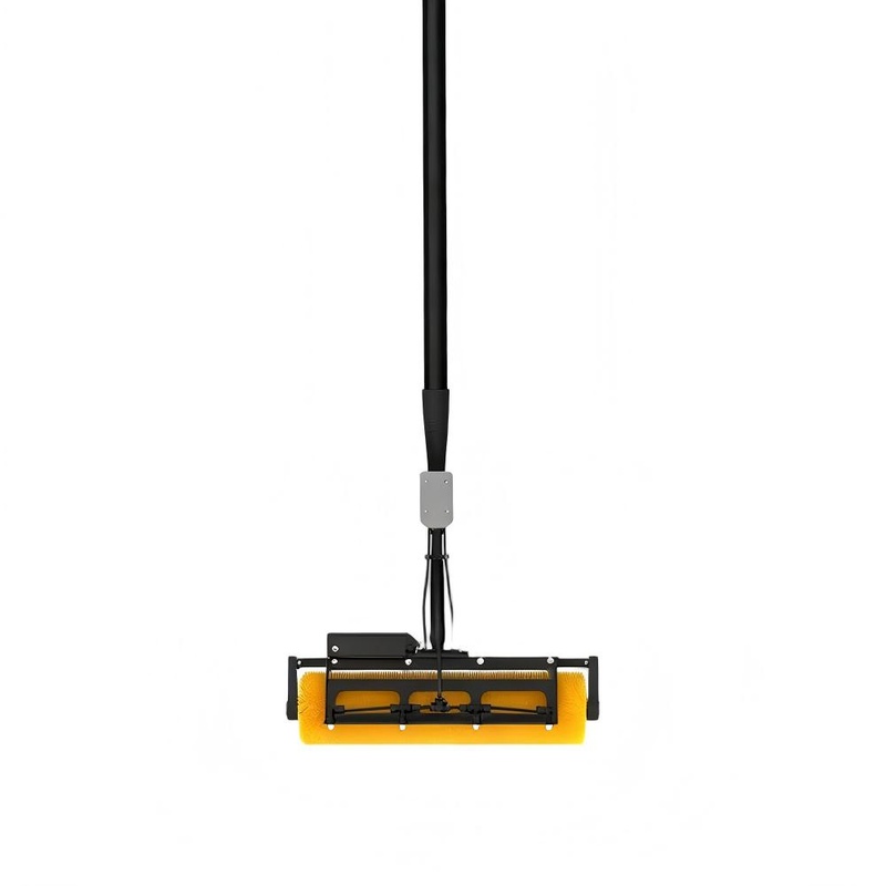 CLEAN WORLD Industrial Solar Panel Brush Topenergy Solar Panel Rotating Brush Solar Cleaning Machine Window Cleaning Kit Reusable Tools Panel Cleaning Toolset