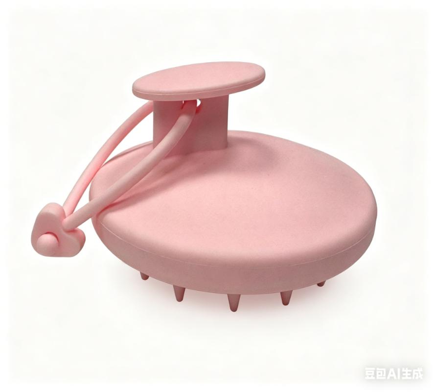 CLEAN WORLD Silicone Shampoo Brush, Soft Scalp Massager Brush for Hair Washing & Exfoliating