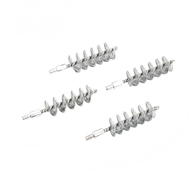 CLEAN WORLD Industrial Steel Spiral Brush Hot Sales Brush Gun Bore Brush Stainless Steel Brush
