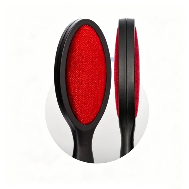 CLEAN WORLD Double-Sided Lint Brush - Reusable Pet Hair & Lint Remover for Carpet, Clothes, Furniture, Couch, Bedding, Car Seat & Curtains