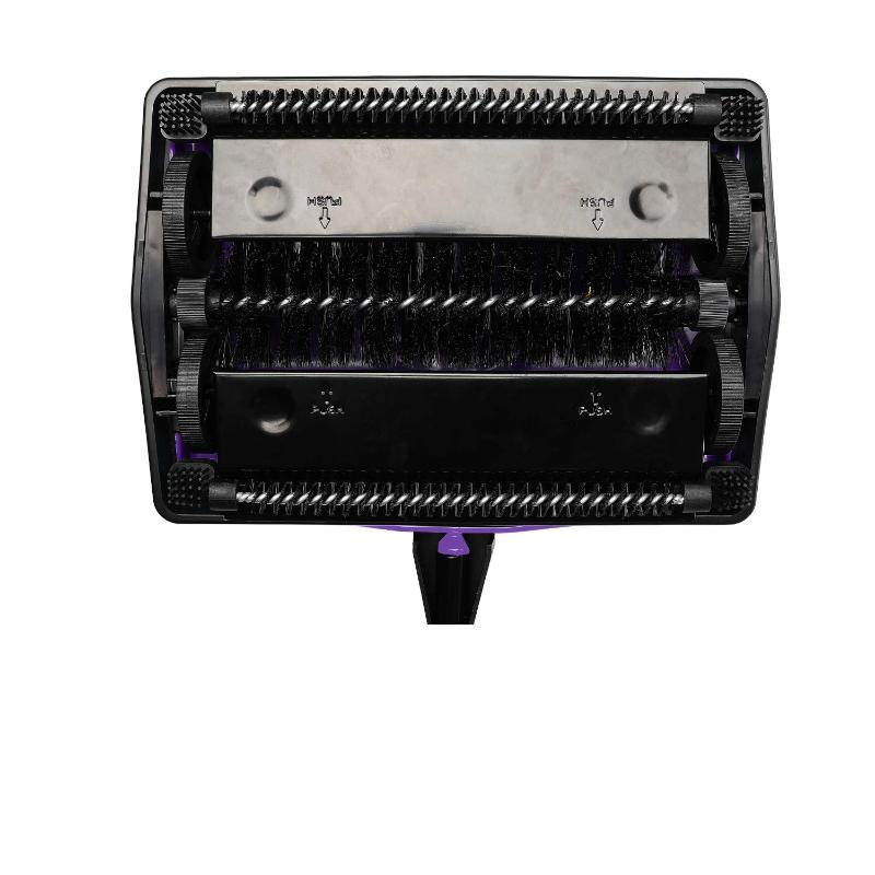 CLEAN WORLD Non-Electric Carpet Sweeper - Multi-Surface Pet Hair & Lint Remover for Home, Office, Hardwood & Low-Pile Carpets