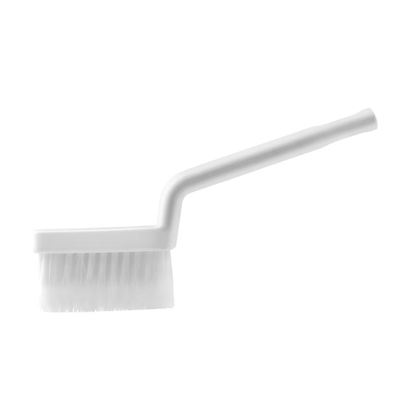 CLEAN WORLD Bathroom brush, V Shape Grout Cleaner Brush Set, 2pcs Stiff Bristle Grout Scrub Brushes for Tile Floor, Handheld for Shower, Bathroom, Kitchen and Household Cleaning