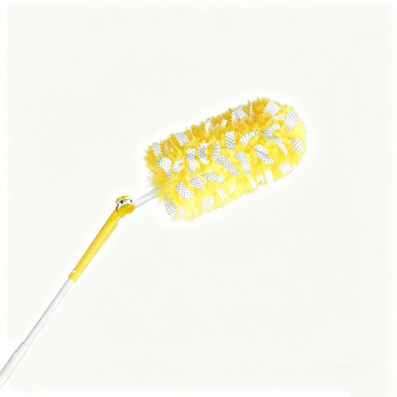 CLEAN WORLD Heavy Duty Duster Kit with Extendable Handle, Traps & Locks Dust, Hair, and Allergens for Multi-Surface Cleaning
