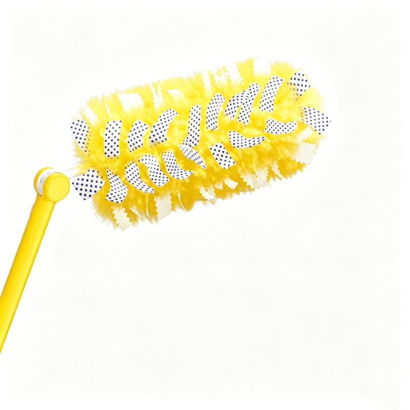 CLEAN WORLD Heavy Duty Duster Kit with Extendable Handle, Traps & Locks Dust, Hair, and Allergens for Multi-Surface Cleaning