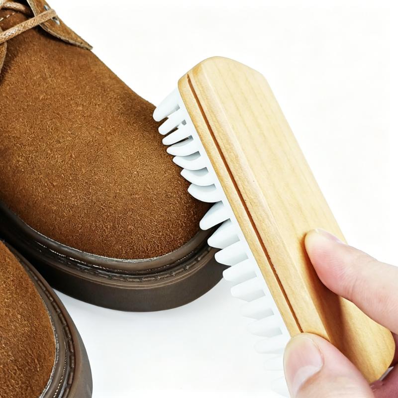 CLEAN WORLD Suede Shoe Cleaner Kit, 3PCS Suede & Nubuck Cleaning Brush Set with Suede Eraser, for Shoes, Boots, Sneakers, Bags and Jackets