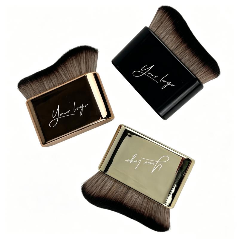 CLEAN WORLD Body Foundation Brush, Large Synthetic Kabuki Brush for Liquid Cream Bronzer, Contour & Self Tanner, Flawless Application Makeup Tool