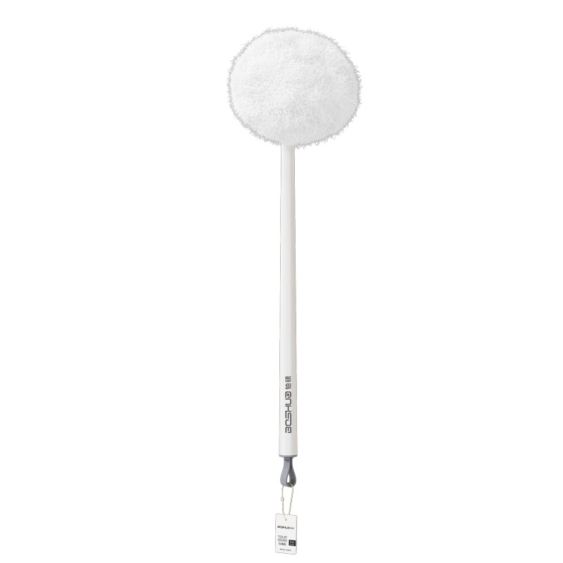 CLEAN WORLD Bathroom bathtub brush, Japanese Style Soft Bristle Toilet Brush - Double-Sided Long Handle, No Dead Angle, Portable Decontamination Cleaning Brush for Toilet and Bidet