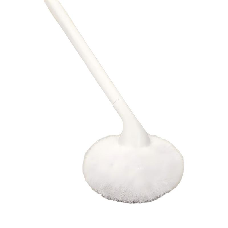 CLEAN WORLD Bathroom bathtub brush, Japanese Style Soft Bristle Toilet Brush - Double-Sided Long Handle, No Dead Angle, Portable Decontamination Cleaning Brush for Toilet and Bidet